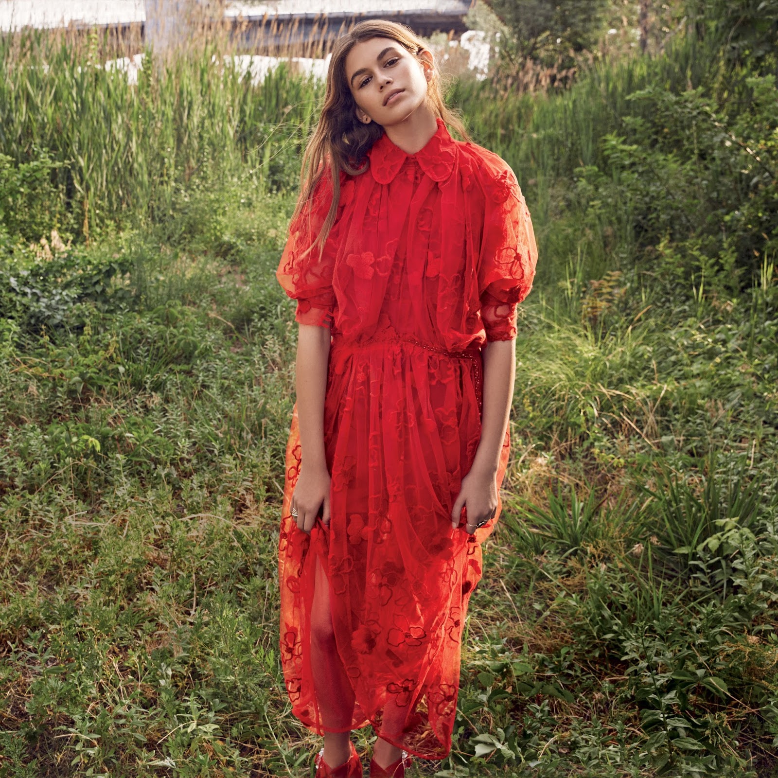 Kaia Gerber by Yelena Yemchuk for Teen Vogue September 2016 - The Front