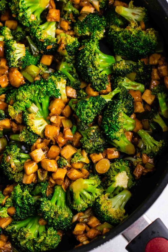 Tofu Broccoli stir fry The Healthy Breakfast Ideas