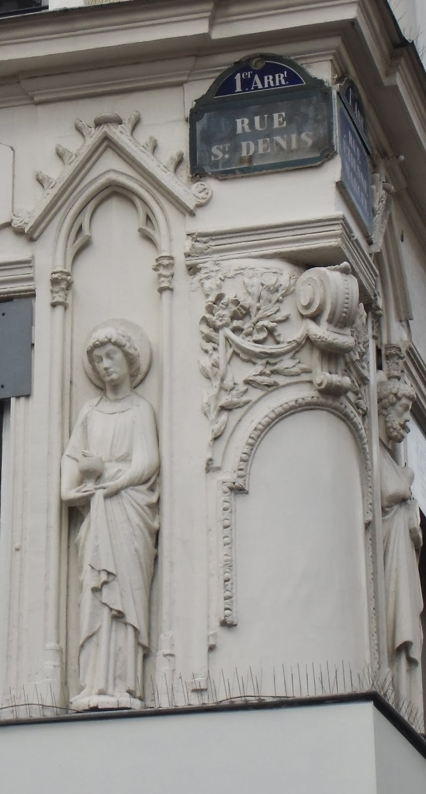 Laërte, le père d'Ulysse Rue Saint Denis, PARIS 1er arrondissement