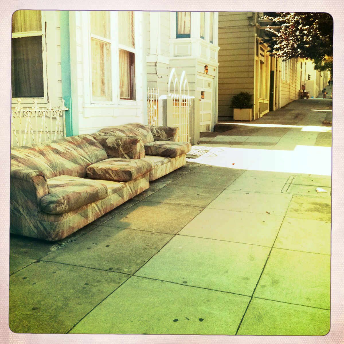 Claire Bock Donating Furniture