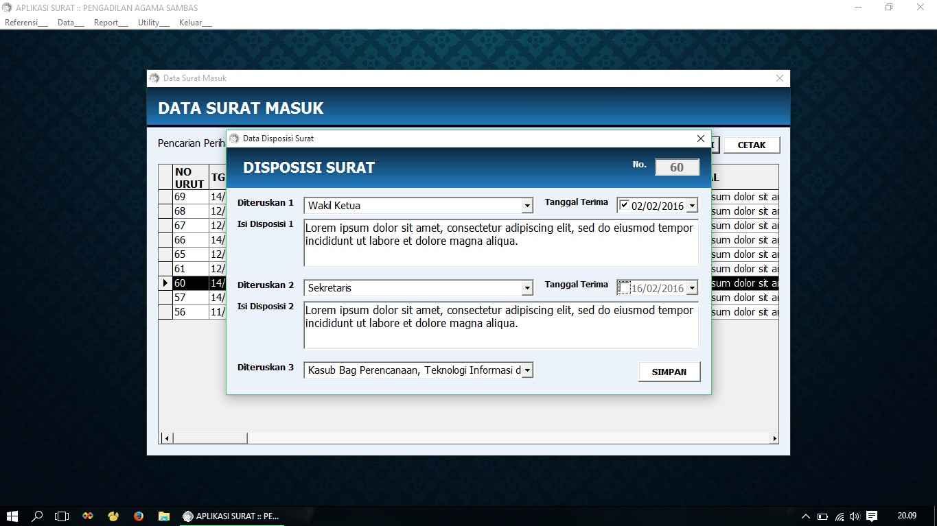 aplikasi persuratan gratis aplikasi persuratan gratis