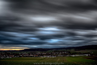 Wetterfotografie Wolkenformationen Weserbergland ND1000
