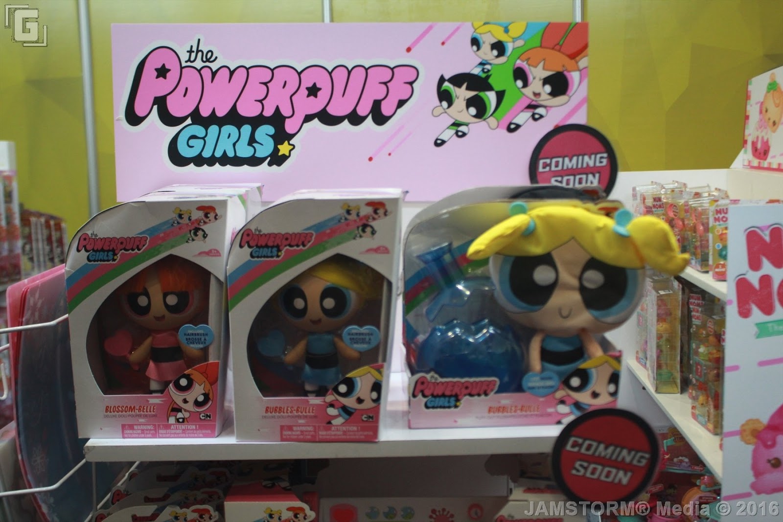 GeekMatic! Toy Expo 2016 The Powerpuff Girls
