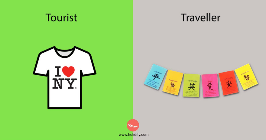 #6 Tourist Vs Traveller - 10+ Differences Between Tourists And Travellers