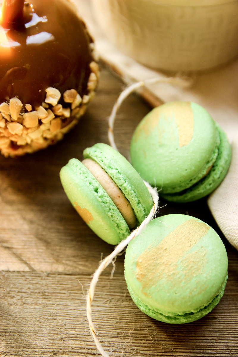 Salted Caramel Apple Macarons Confessions of a Confectionista