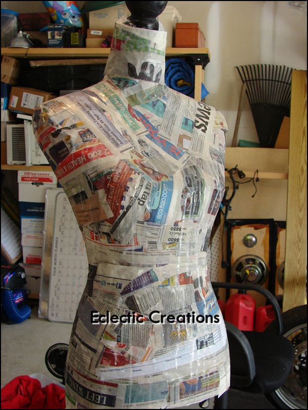 Just Another Blog Summer in the Studio Paper Mache Mannequin