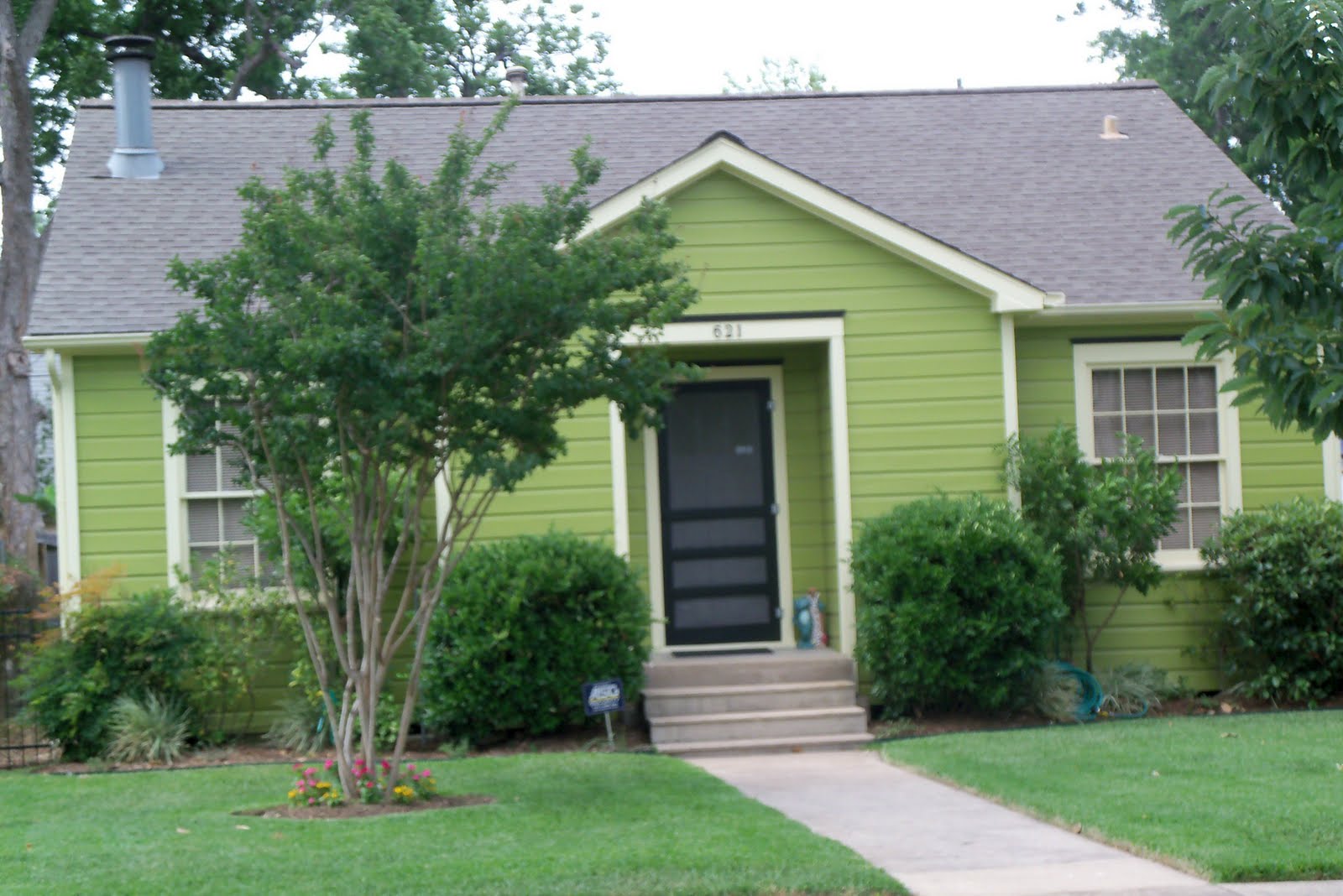 SUSAN'S COLORFUL LIFE Pretty Green Houses