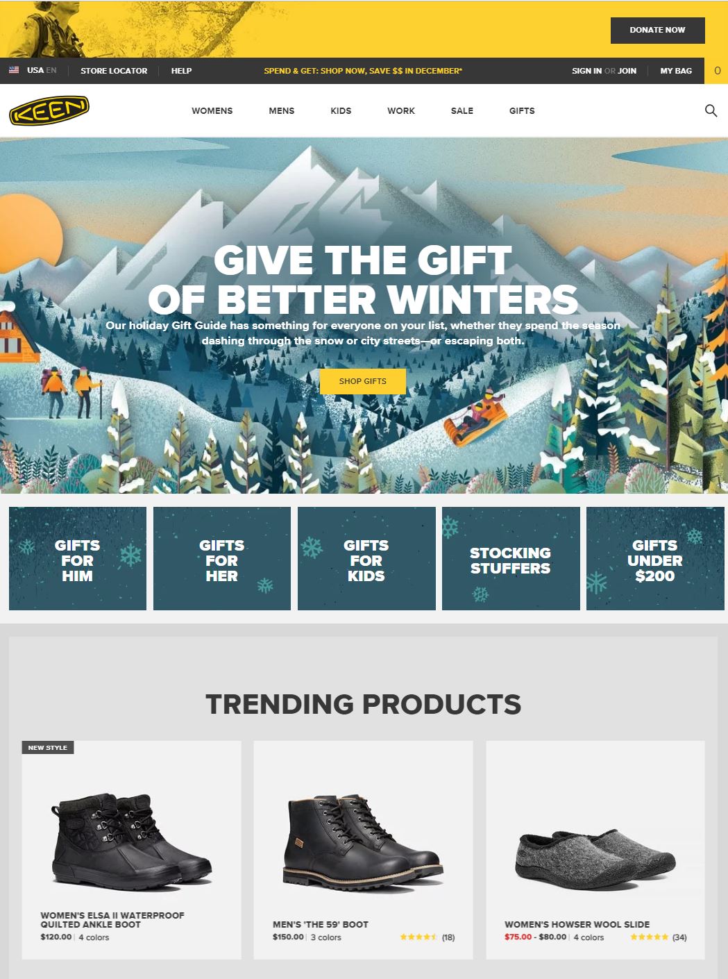 keen outlet website