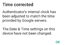 time corrected