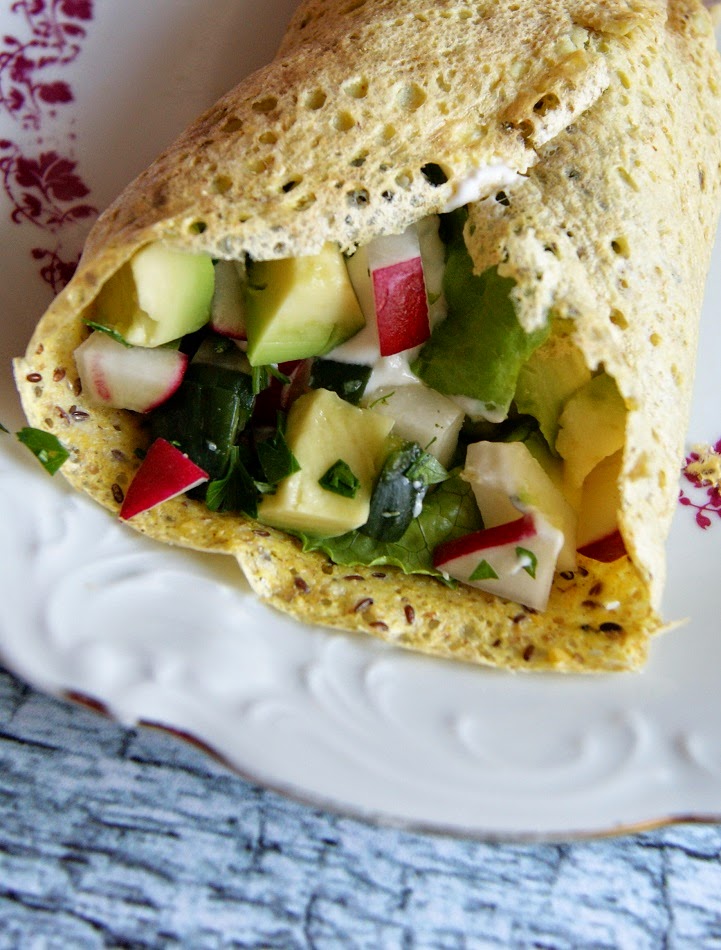 Tortille bez glutenu, z blonnikiem witalnym w 2 wiosennych wersjach