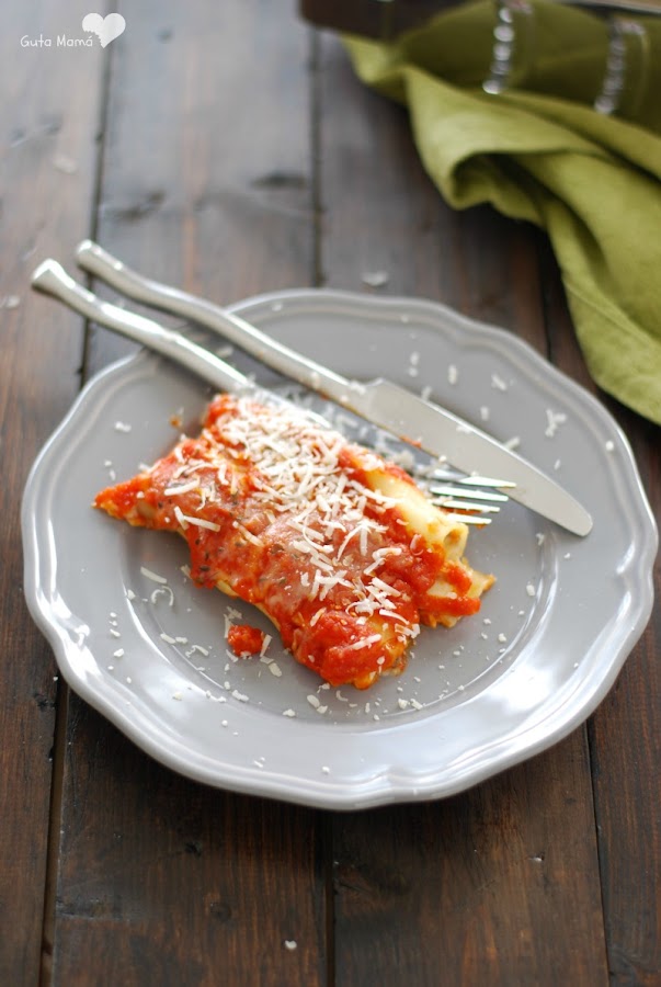 receta canelones de atun