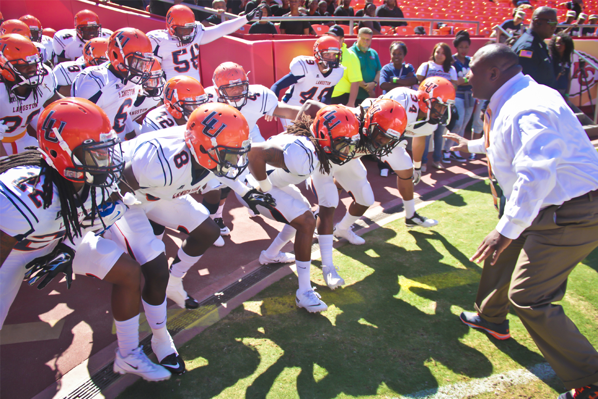 MEAC/SWAC SPORTS MAIN STREET™ Langston Comes Out of Firestorm on Short