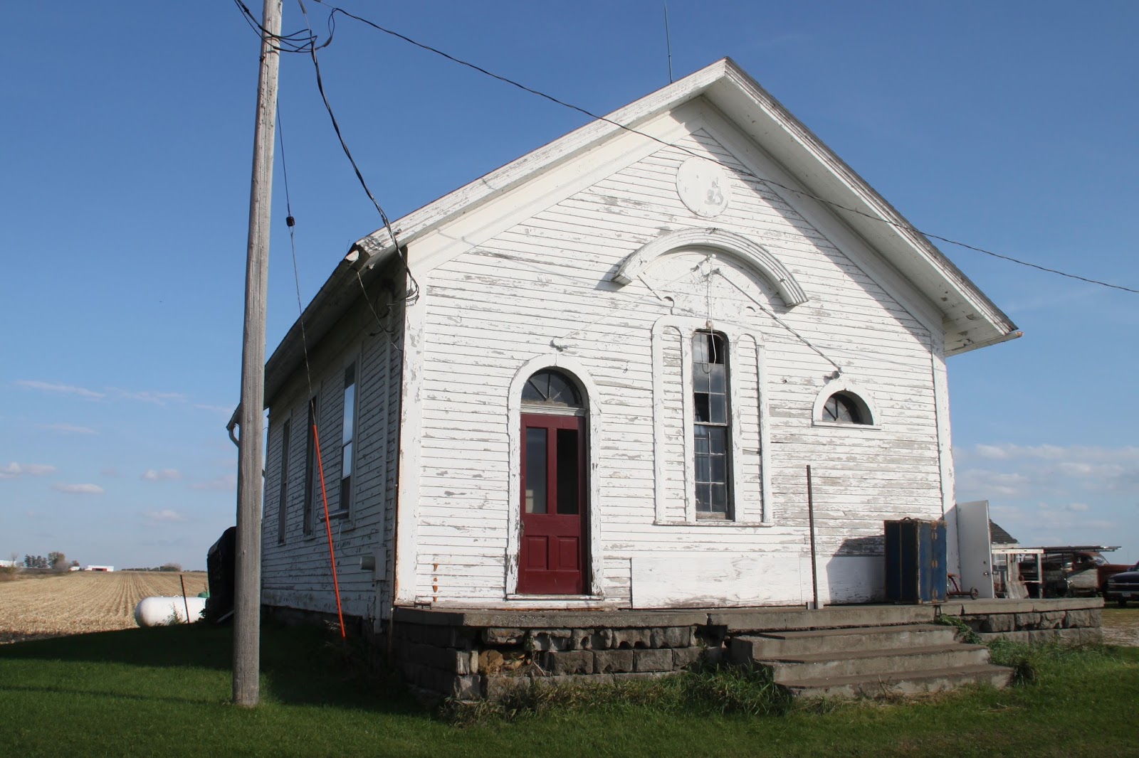 Iowa One Room Schools Allens Grove 1, Donahue School.