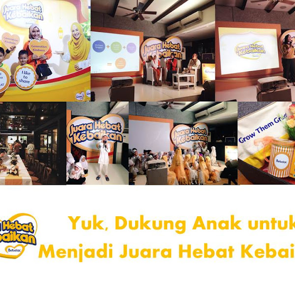 Yuk, Dukung Anak untuk Menjadi Juara Hebat Kebaikan