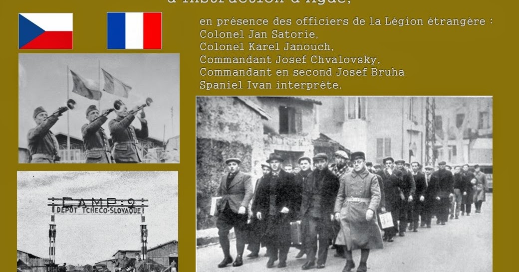 Armée Tchécoslovaque en France de 091939 à 061940 6_Arrivée des