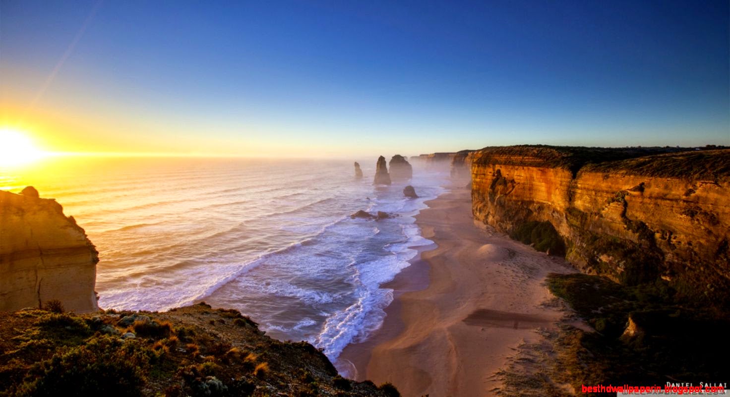 The Twelve Apostles Great Ocean Road Victoria Australia HD desktop
