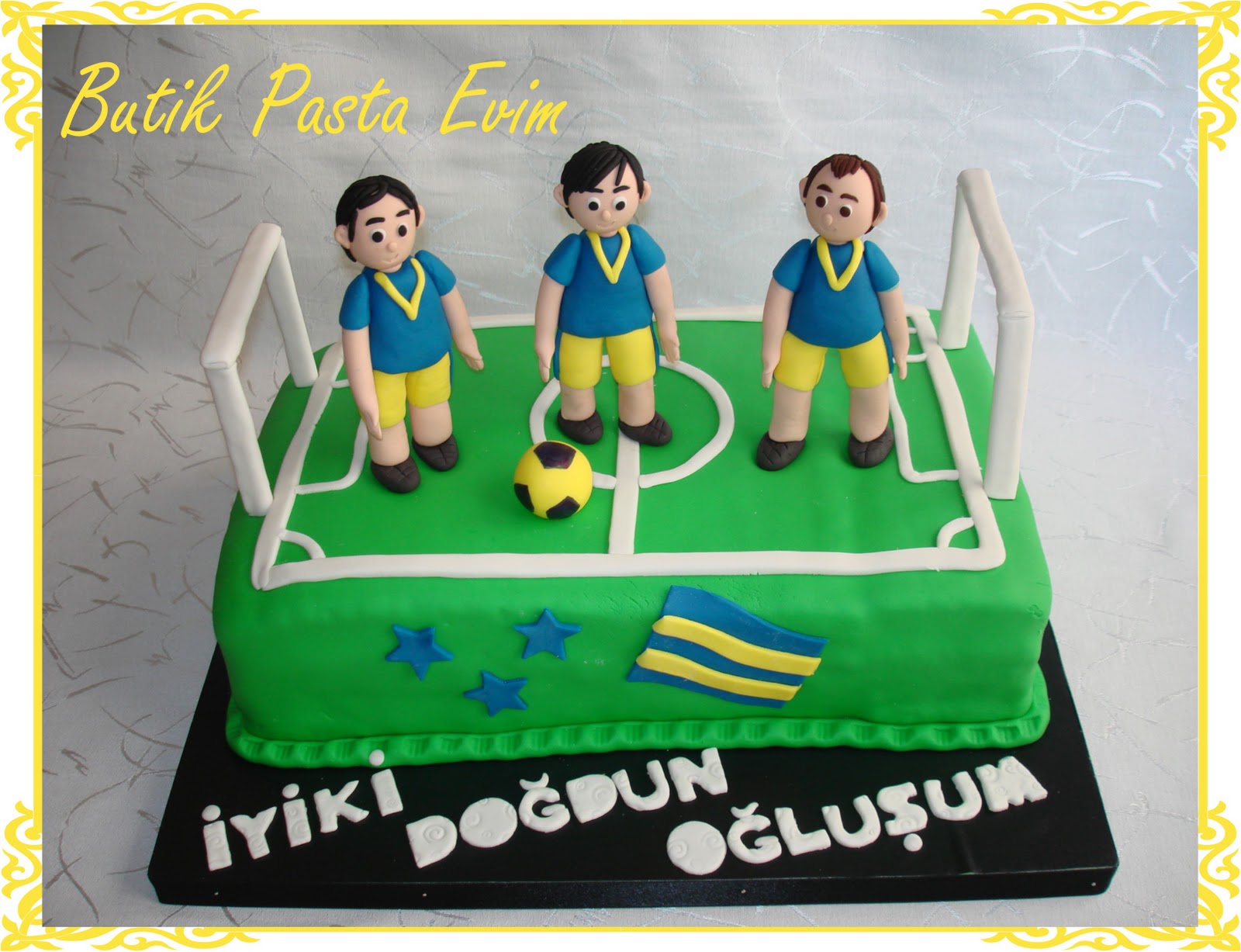 BUTİK PASTA EVİMDENİZLİ Fenerbahçe PastasıBarkın…