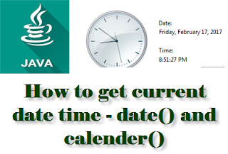 Java – How to get current date time – date() and calender() - Learn ...