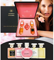 Парфюмерный набор «Chanel Chance» - 5 ароматов со скидкой. Купить набор духов Шанель