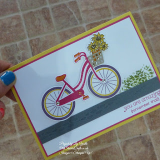 Pink Bike Ride Card
