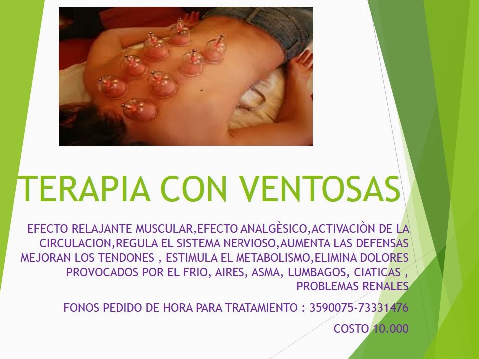 TERAPIA CHINA VENTOSAS
