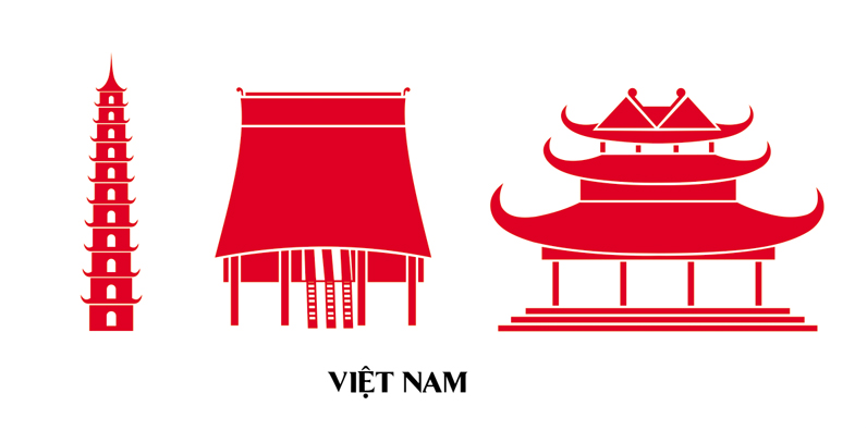 Vector Việt Nam 103 - tháp, đình chùa, nhà rông ~ MrPixelVn - Chia sẻ ...