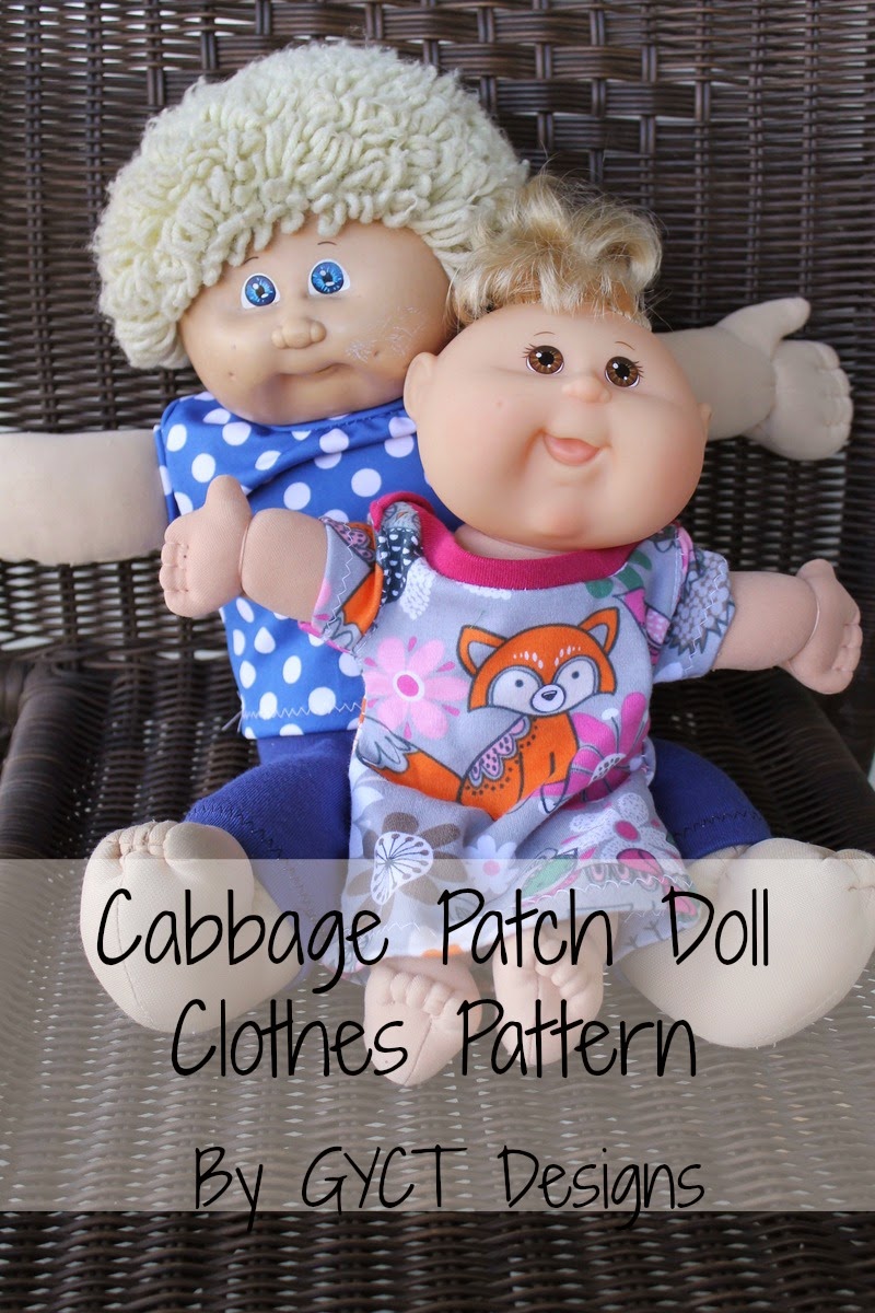 How To Create Cabbage Patch Doll Clothes Free Pattern Gyct Designs