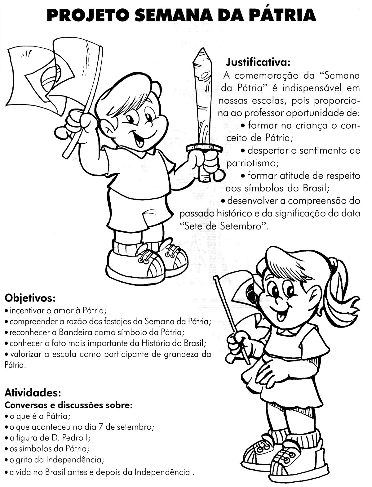 50 Atividades Semana da Pátria!-ESPAÇO EDUCAR