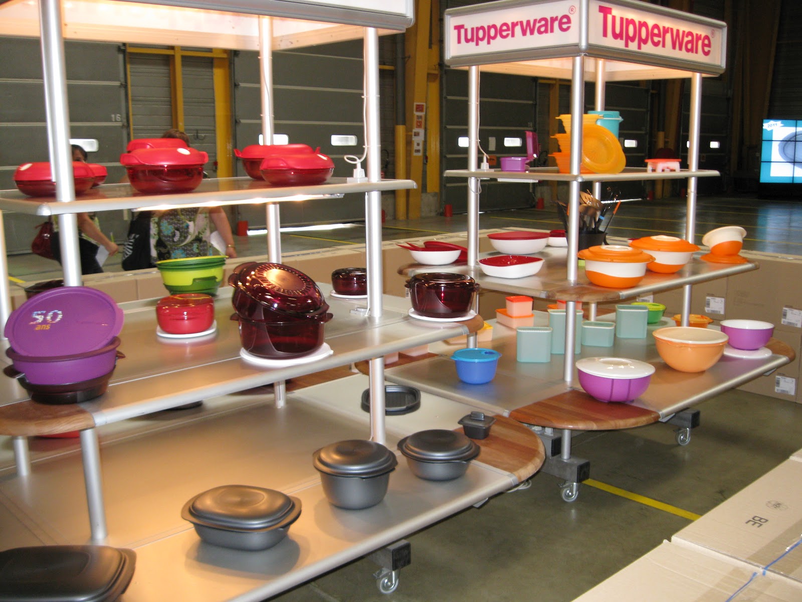 Tupperware attitude Visite de l'usine française