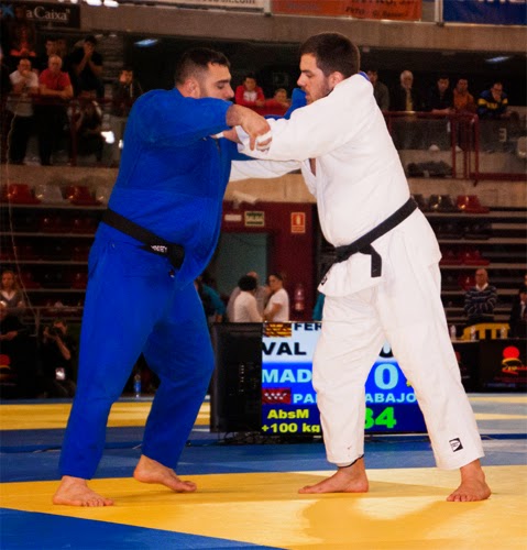 Final del Campeonato de España de Judo Parra - Rodríguez.