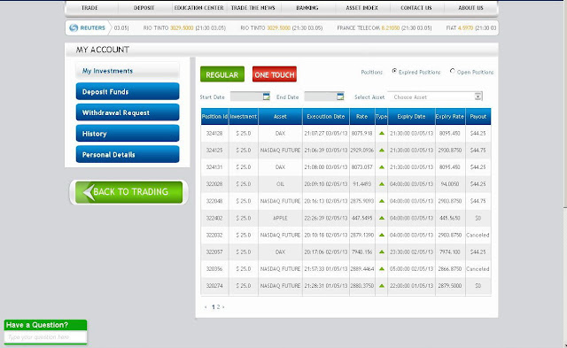 Free binary options trade signals