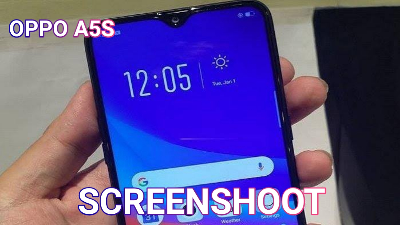 How to Take Screenshot Oppo A5S