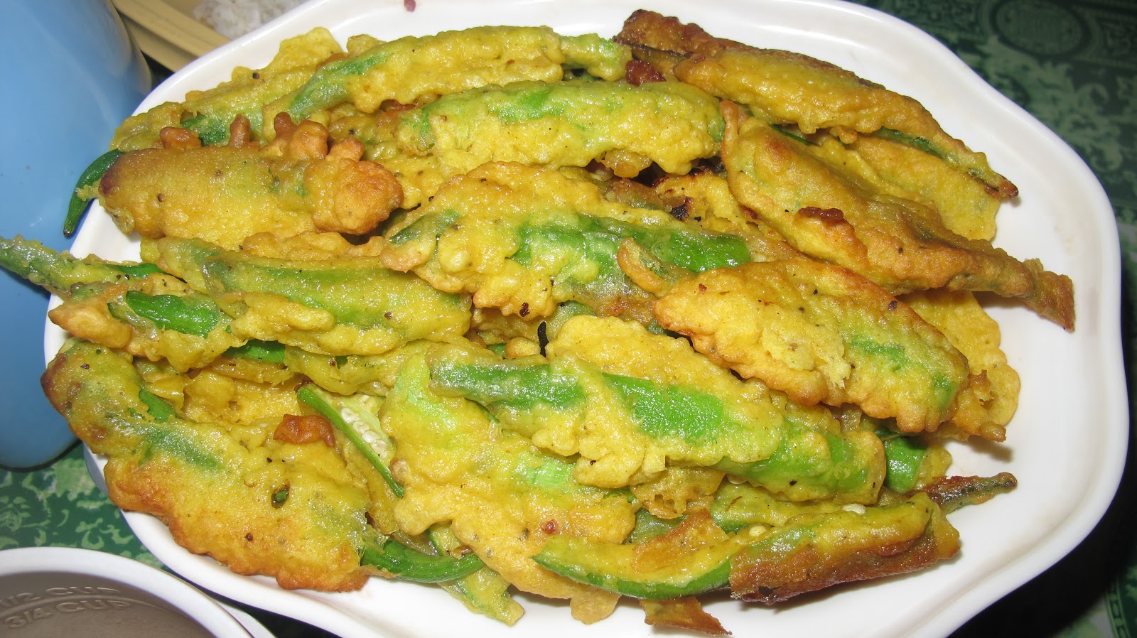 Shortcut Okra Tempura