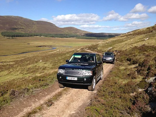 Queen Elizabeth, Duchess Catherine and Prince William were coming together for a picnic lunch in the hills above Loch Muick on the estate, and the Duchess, who is known as the Countess of Strathearn in Scotland