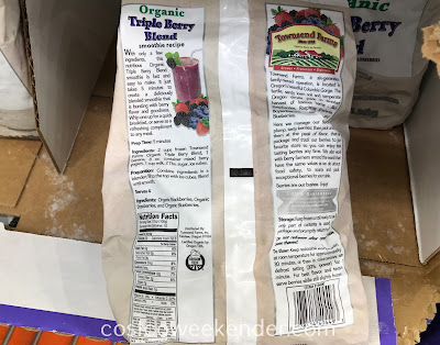 Costco 819490 - Townsend Farms Organic Triple Berry Blend: great for any fruit lover
