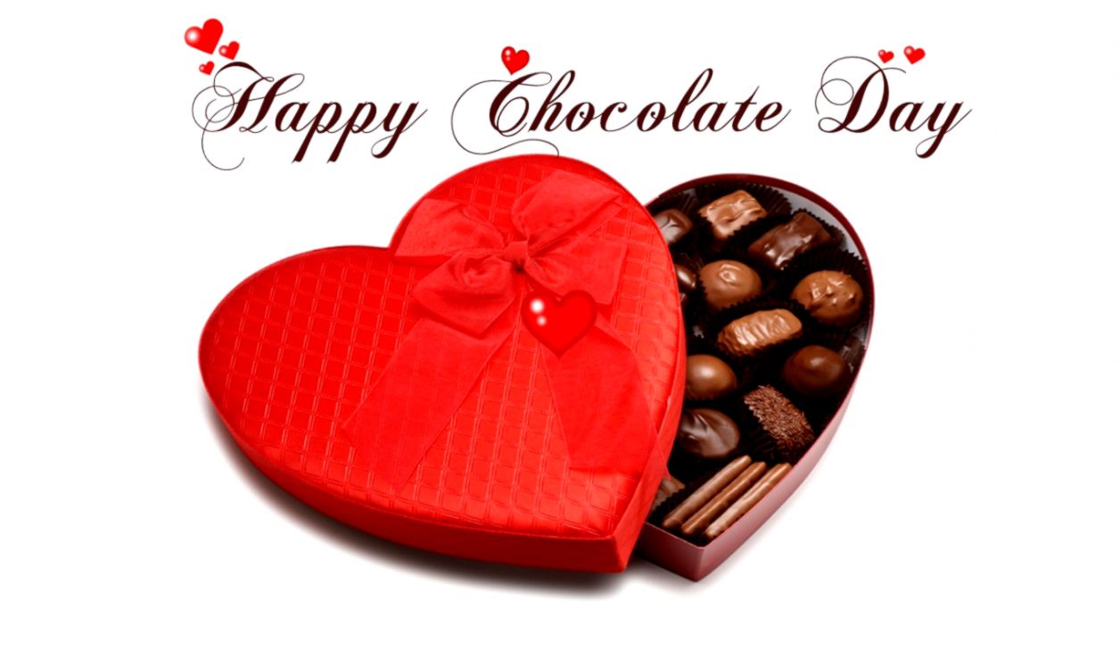 Happy Valentines Day Happy Chocolate Wallpaper