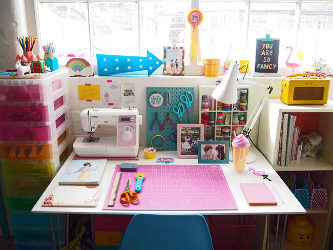 Lucy's Sewing Space