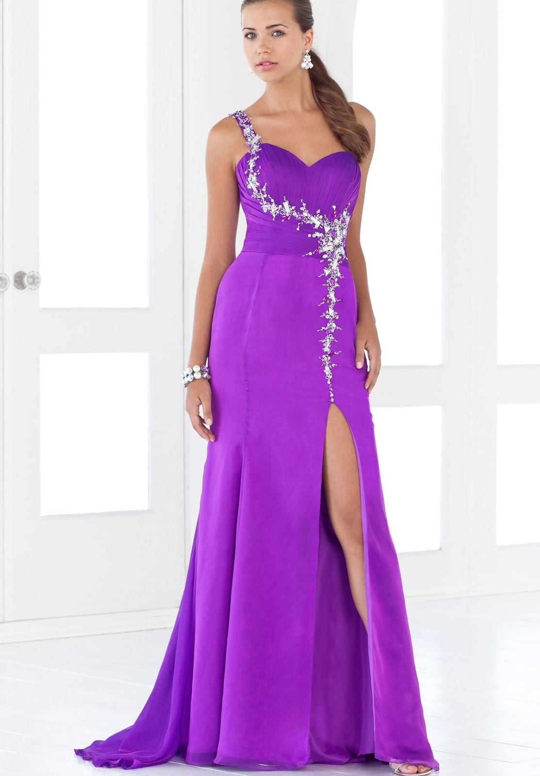 Purple Occasion Dress Purple Summer Dress For Women