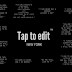 TAP TO EDIT Launches Second Unisex Collection - The Barcode T-shirt