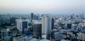 bangkok za dnia, widok z góry na bangkok
