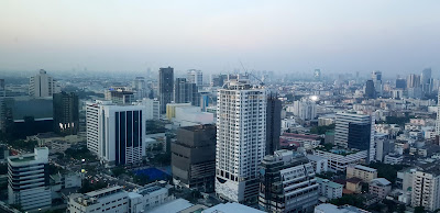 bangkok za dnia, widok z góry na bangkok
