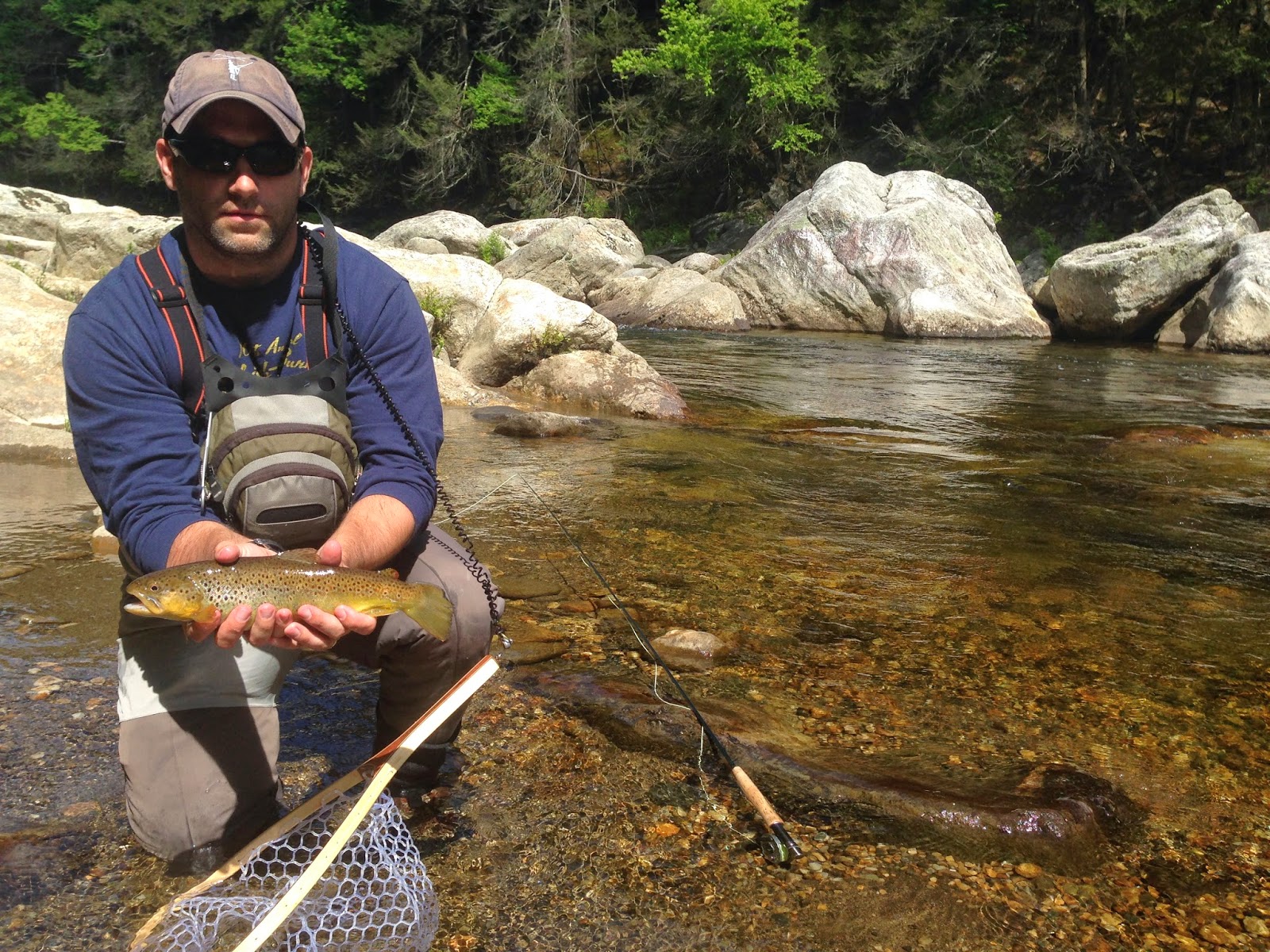 FLY FISHING in NEW ENGLAND WESTFIELD RIVER