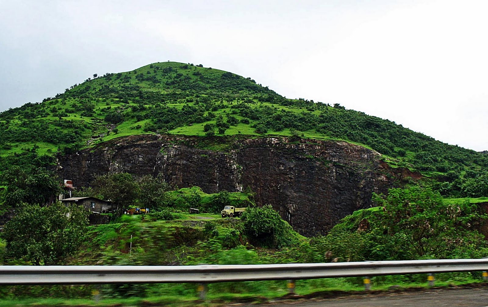 Stock Pictures Stone Quarry in India