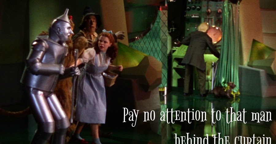 Where S My Glow Pay No Attention To That Man Behind The Curtain