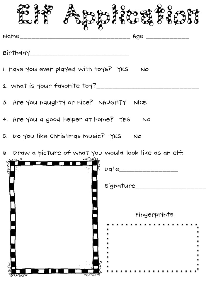 How to write an application letter xmas