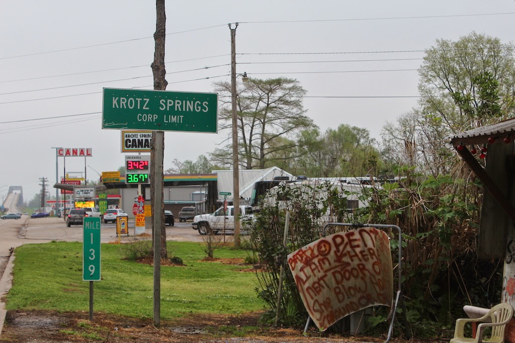 Honey's Treasures Cricket's Bait Shop in Krotz Springs, Louisiana