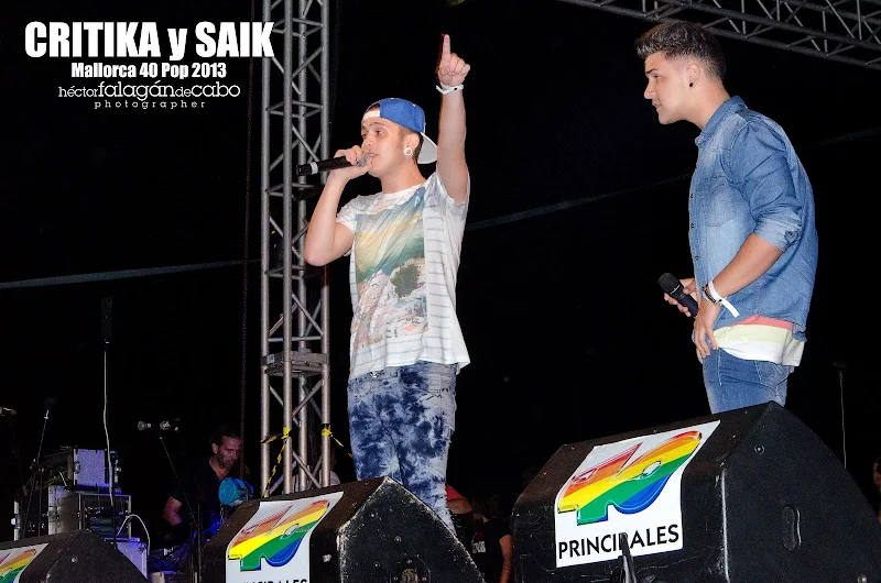 Critika y Saik en el Mallorca 40 Pop 2013. Héctor Falagán De Cabo | hfilms & photography.