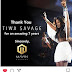 CELEBRITY GIST: Tiwa Savage Finally leaves Mavin Records, Don Jazzy writes moving Tribute to Her.. She Responds!