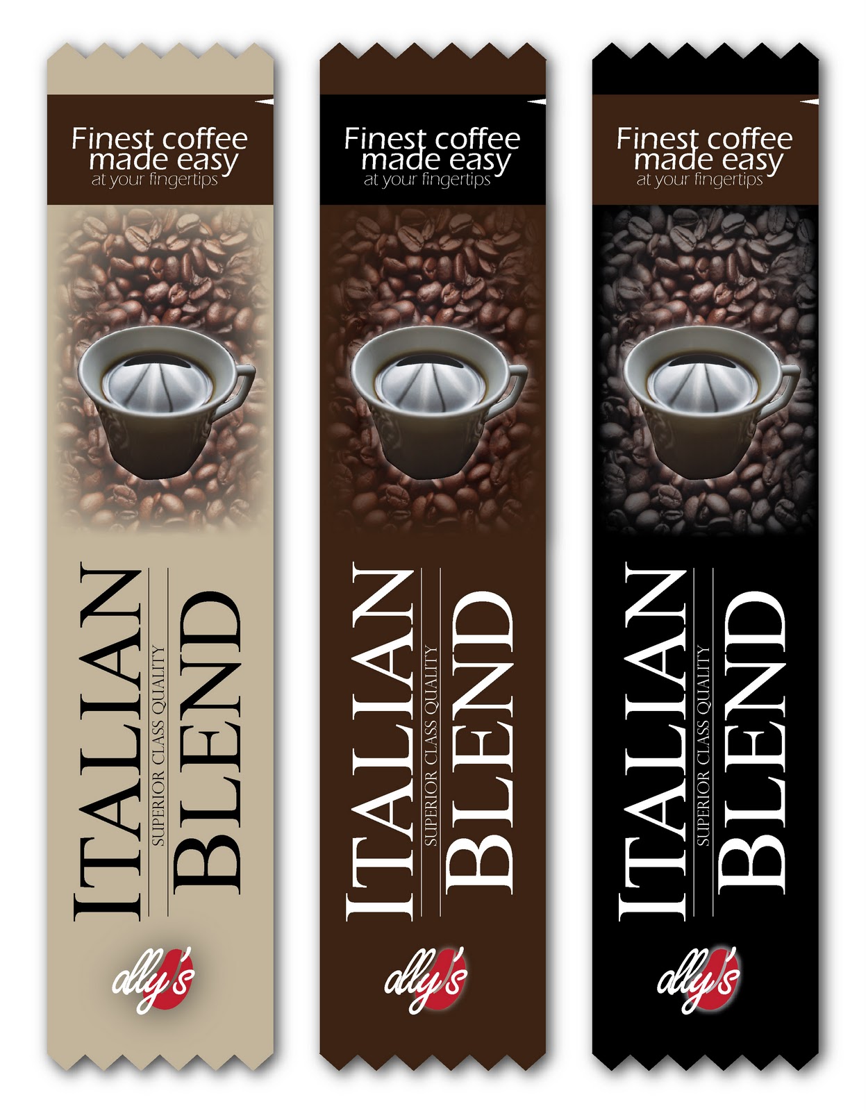 allyartist Packaging Coffee Sachet (sample)