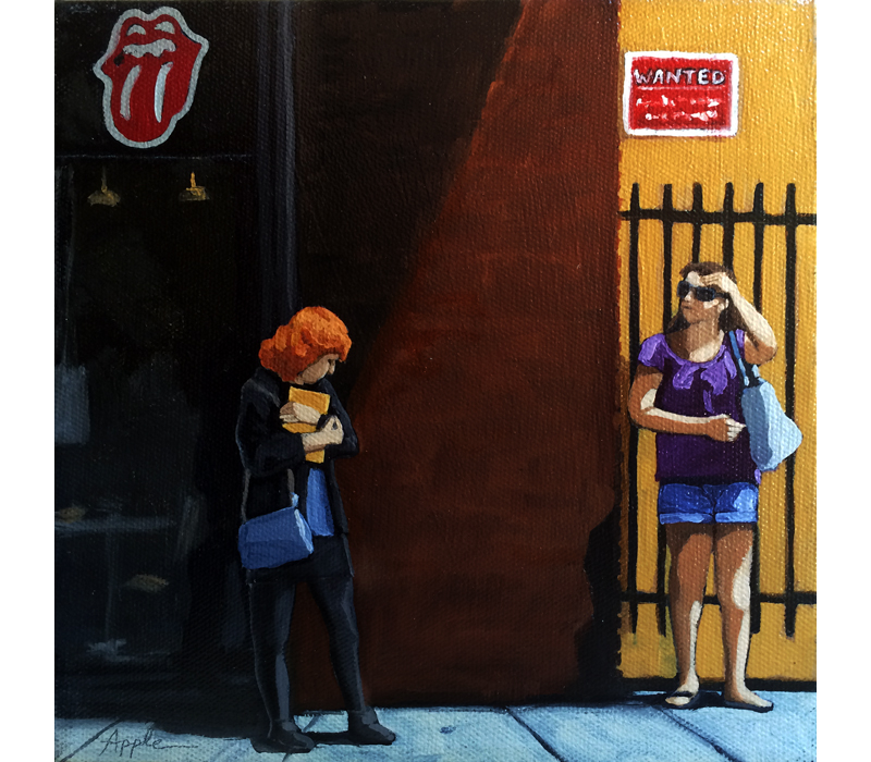 Painting a Day Art Blog Original Oil Paintings on Canvas by Linda Apple